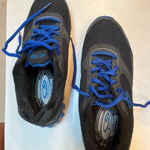 Nike Black and Blue Sneakers